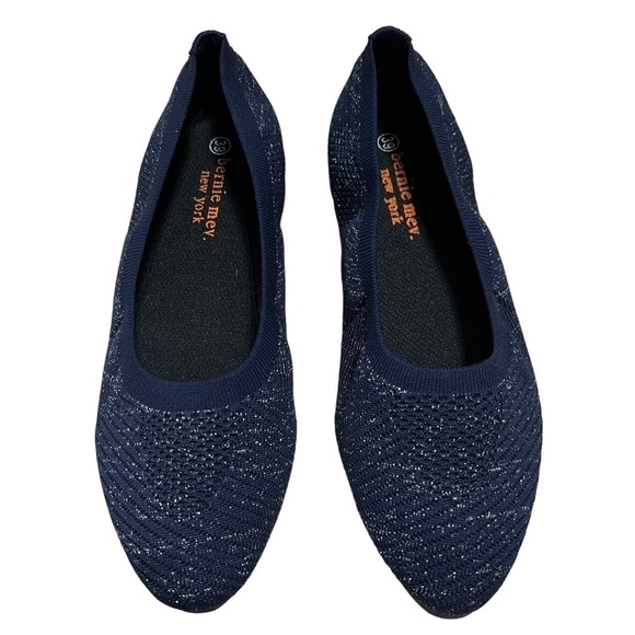 Bernie Mev. Women’s Comfort Blue slip on flats Size 39 - Picture 1 of 9